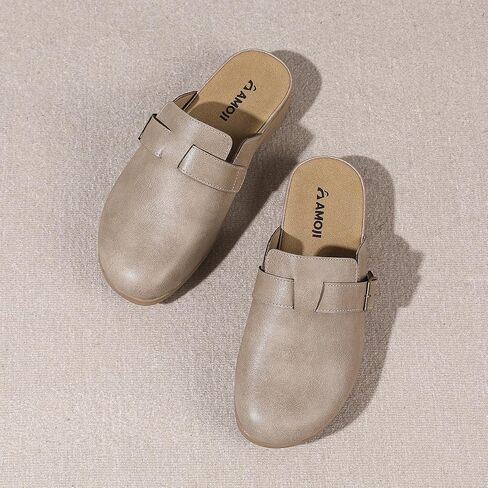 Amoji Women Clogs Slip On Sandals Lady Mule Shoes 711 in Saudi Arabia