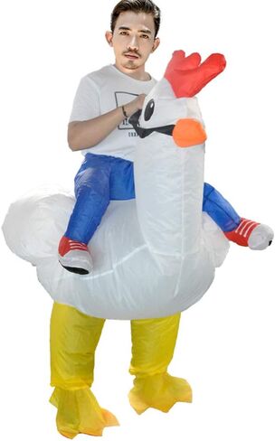 Ride on Camel Inflatable Costume Adult Toddler Cow Costume Blow up Funny Costumes Halloween Suit Animal Camel Costumes for Women Plus Size Cosplay Halloween Costumes Inflatable in Kuwait