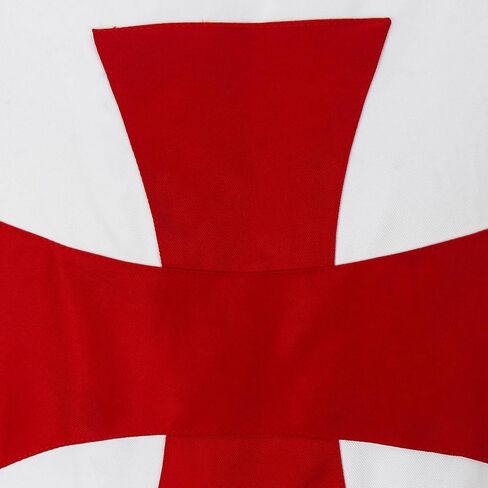 Men Crusader Tunic Templar Knight Costume Robe Medieval Renaissance Cosplay Warrior Hospitaller Surcoat Cloak Top in Saudi Arabia