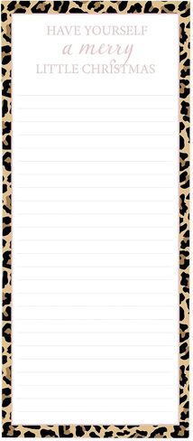 Graphique Snoopy Scarf Train Magnetic Notepad | 100 Tear-Away Sheets | Grocery, Shopping, To-Do List | Writing Pad for Fridge, Kitchen, Office | Lined Paper | Great Gift | 4" x 9.25" in Saudi Arabia