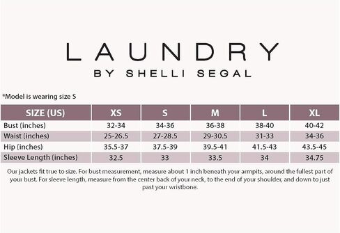 سترة Laundry by Shelli Segal النسائية ذات المقاس المناسب والمتوهجة من القماش المنقوش in Saudi Arabia