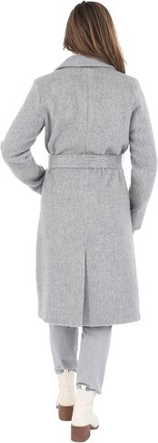 Nine West Women's Belted Faux Wool Coat in Saudi Arabia