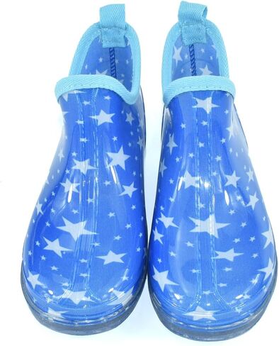 Harssidanzar Womens Waterproof Ankle Boot，Garden Rain Shoes for Women with Comfortable Insoles HL212US in Kuwait
