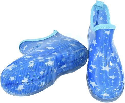 Harssidanzar Womens Waterproof Ankle Boot，Garden Rain Shoes for Women with Comfortable Insoles HL212US in Kuwait