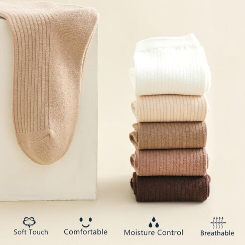 جوارب Mcool Mary النسائية، جوارب رياضية كاجوال للكاحل ناعمة ومسامية ورائعة من القطن للسيدات 6 عبوات in Kuwait