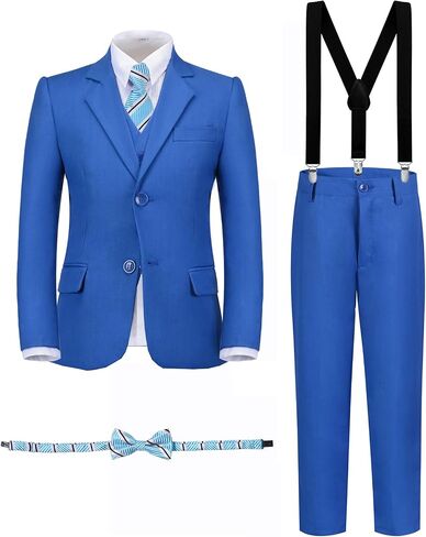 Suit for Boys Formal Toddler Kids Suits Tuxedo Slim Fit Dress Set for Boy Wedding Outfit in Saudi Arabia