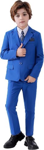 Suit for Boys Formal Toddler Kids Suits Tuxedo Slim Fit Dress Set for Boy Wedding Outfit in Saudi Arabia
