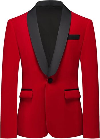 Lamgool بدلة سهرة مخملية للأولاد من 4 قطع طقم ملابس رسمية للأطفال بقصة ضيقة مع سترة حمراء وقميص وربطة عنق وبنطلون لحفلات الزفاف مقاس 4T in Kuwait