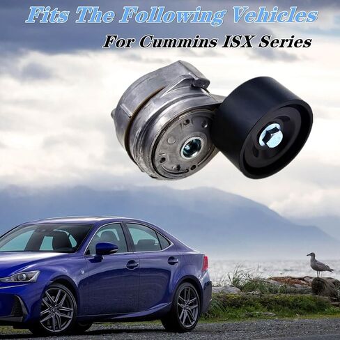 مجموعة شداد حزام القيادة 3690067، متوافقة مع سلسلة Cummins ISX تحل محل 2891940 3104149 3976834 in Kuwait