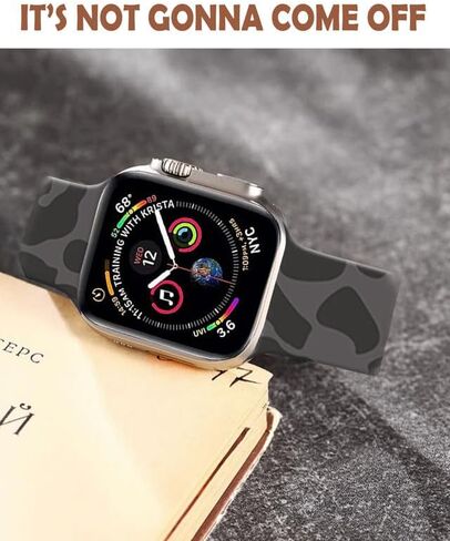 متوافق مع سوار iWatch مقاس 38 مم 40 مم 41 مم 42 مم 44 مم 45 مم 49 مم للنساء والفتيات، حزام بديل لطيف لا يبهت لسلسلة iWatch SE 9 8 7 6 5 4 3 2 1 Ultra in Kuwait