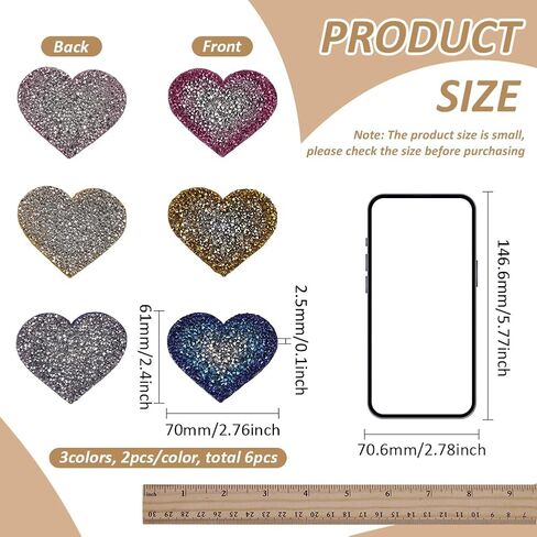 FINGERINSPIRE 10 Pack Leopard Rhinestone Patches Delicate Embroidered Patches with Different Shapes,Iron On Patches for Clothes, Dress, Hat,Jackets,Jeans, DIY Accessories in Kuwait