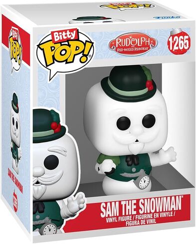 Funko Bitty Pop! Rudolph: Mini Collectible Toys 4-Pack - Santa, Mrs. Claus™, Hermey™, & Mystery Chase Figure (Styles May Vary) in Saudi Arabia