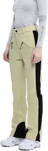 Ski Pants for Women Snow Fleece Lined Snowboard Soft Shell Slim Fit Fitted Waterproof Windproof Warm in Saudi Arabia