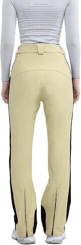 Ski Pants for Women Snow Fleece Lined Snowboard Soft Shell Slim Fit Fitted Waterproof Windproof Warm in Saudi Arabia