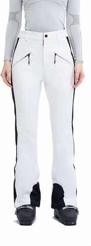 Ski Pants for Women Snow Fleece Lined Snowboard Soft Shell Slim Fit Fitted Waterproof Windproof Warm in Saudi Arabia