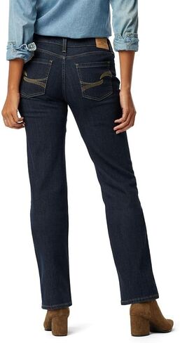 Signature by Levi Strauss & Co. Gold Women's True Straight Jeans (Brushed) in Saudi Arabia