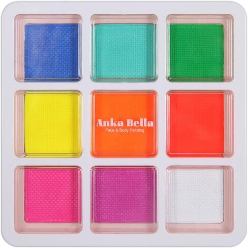 Professional Paint for Children,Easy to Clean and Bright (12 Color Paint Palette) in Saudi Arabia
