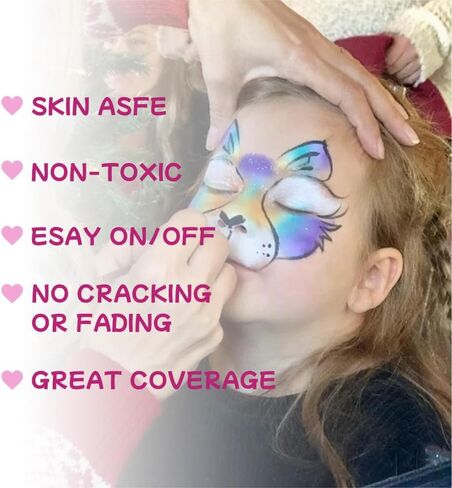 Professional Paint for Children,Easy to Clean and Bright (12 Color Paint Palette) in Saudi Arabia