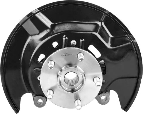 698-381 Front Left Steering Knuckle Fit for 2009-2013 Toyota Corolla 1.8L 2.4L Left/Driver Side Wheel Hub Bearing Steering Knuckle with 2009-2013 Toyota Matrix 1.8L in Saudi Arabia