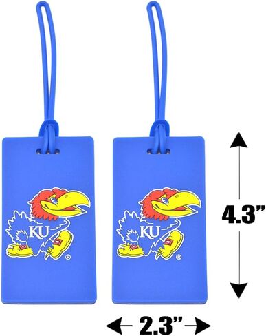 Nebraska Cornhuskers Pack of 2 PVC Luggage Tags in Kuwait