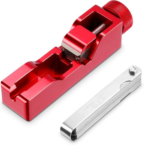 Universal Spark Plug Gap Tool with Feeler Gauge for Most 10mm 12mm 14mm 16mm Spark Plugs Red in Saudi Arabia