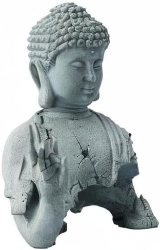 Buddha Statue for Home Stone Zen Garden Accessories Meditation Zen Garden Yoga Bonsai Micro Landscape Feng Shui Decor Fish Tank Aquarium Decorations in Kuwait