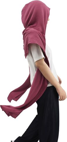Women Men Fashion Shawl Scarf Cape | Multifunctional Hooded Cowl | Medieval Linen Cotton Cowl Hood |Vintage Goth Costume in Saudi Arabia