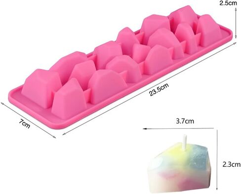 قوالب راتينج كريستال سيليكون، قوالب صخرية لصنع الصخور، قوالب أحجار كريمة خشنة لصناعة الصابون والشموع، مشاريع صياغة الأحجار الكريمة كابوشون in Kuwait