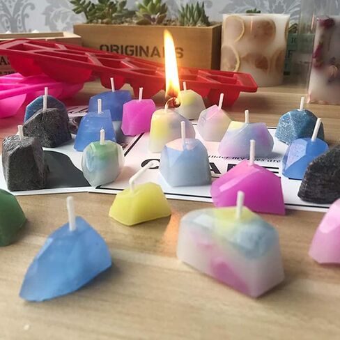 قوالب راتينج كريستال سيليكون، قوالب صخرية لصنع الصخور، قوالب أحجار كريمة خشنة لصناعة الصابون والشموع، مشاريع صياغة الأحجار الكريمة كابوشون in Kuwait