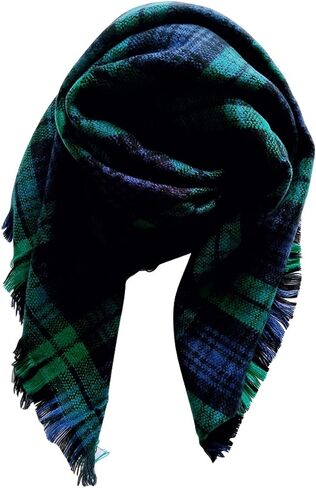 Jastore® Kids Girls Boys Stylish Grid Warm Blanket Scarf Gorgeous Wrap Shawl in Saudi Arabia