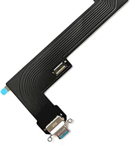 TPhaelay Dock Connector Replacement Compatible with iPad Air 4 4th/ 5 5th Gen 10.9 inch Charging Port Replacement Assembly Flex Cable(Black) in Kuwait