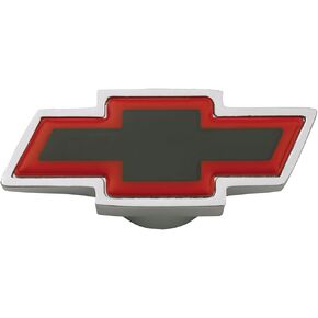 Proform 141-322 Chrome Air Cleaner Wing Nut with Small Red Bowtie Logo for 1/4-20" Thread