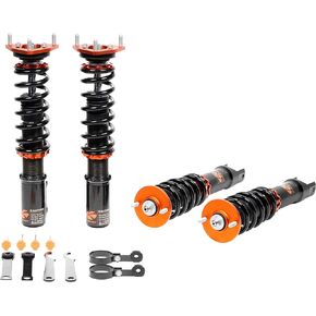 Ksport Coilovers Suspension Kit CMT260-KP | Works with 06-11 Mitsubishi Eclipse - Kontrol Pro Adjustable Coilovers | Lowers Vehicle & Increases Handling Shock Absorber |