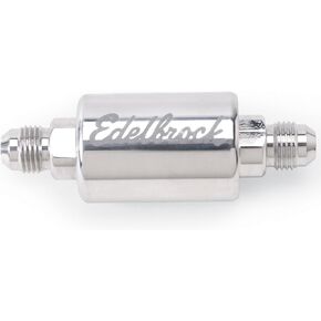 Edelbrock 8129 Polished Aluminum Fuel Filter