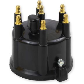 ACCEL 120328 Distributor Cap - Dodge 3.9L, V6 - Male - HEI Style - Black