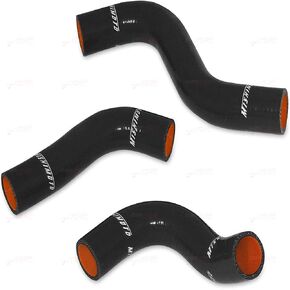 Mishimoto MMHOSE-MIA-90BK Silicone Radiator Hose Kit Compatible With Mazda MX-5 Miata 1990-1993 Black