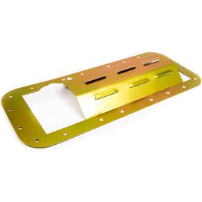 Milodon 32005 Gold Zinc Plated 1/2" Stroke Windage Tray for Big Block Chrysler Wedge and Hemi