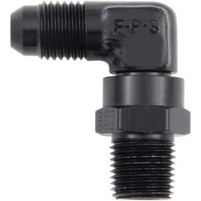 Fragola 499110-BL Black Size (-10) x 1/2 MPT 90° Swivel Adapter