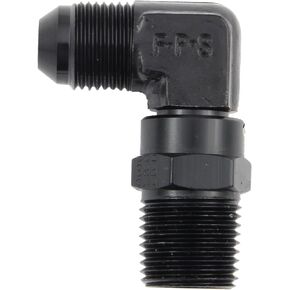 Fragola 499166-BL Black Size (-6) x 3/8 MPT 90° Swivel Adapter