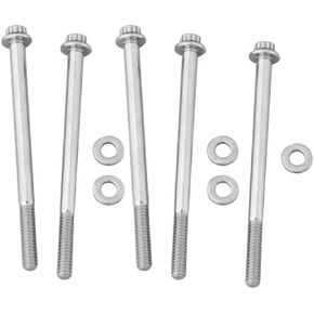 ARP 611-3750 Stainless Steel 1/4-20" RH Thread 3.750" UHL 0.3125" 12-Point Bolt with 0.3125" Socket and Washer, (Set of 5)