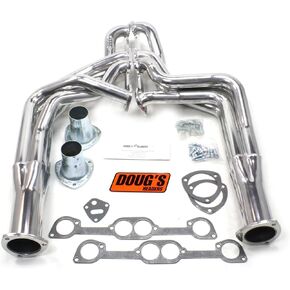 Doug's Headers D568 1-7/8" 4-Tube Full Length Exhaust Header for Pontiac Firebird 326-455 67-69