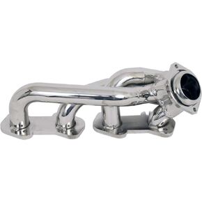 BBK 3515 1-5/8" Shorty Tuned Length Performance Exhaust Headers for Ford F Series F150 And Expedition 4.6L - Chrome Finish