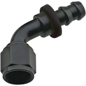 Fragola 206016-BL Black Size (-16) 60° Push Lock Hose Fitting
