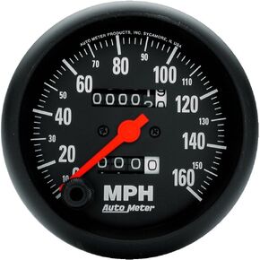 AUTO METER 2694 Z-Series in-Dash Mechanical Speedometer 3.375 in.