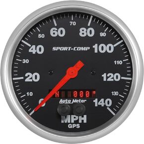 Auto Meter 3983 Sport-Comp GPS Speedometer,5.000 in.