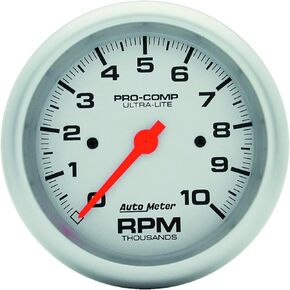 Auto Meter 4497 Ultra-Lite In-Dash Electric Tachometer,3.375 in.