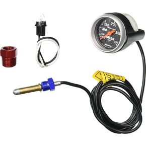 Auto Meter 3332 Sport-Comp Mechanical Water Temperature Gauge, 2 1/16"