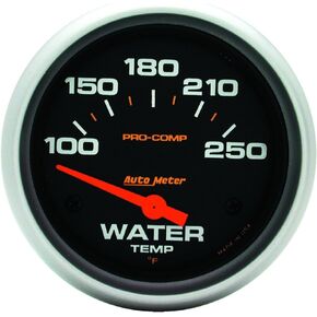 AUTO METER 5437 Pro-Comp Electric Water Temperature Gauge , 2 5/8"