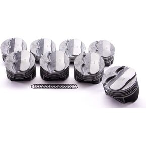 9904HC.030 +4cc Domed Piston Set for Small Block Chevrolet