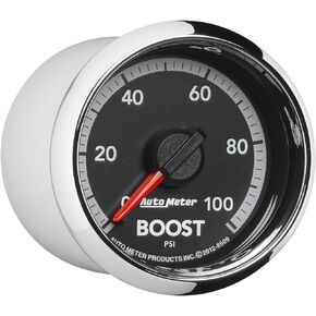 Auto Meter 8509 Factory Match 2-1/16" Mechanical Boost Gauge (0-100 PSI, 52.4mm)